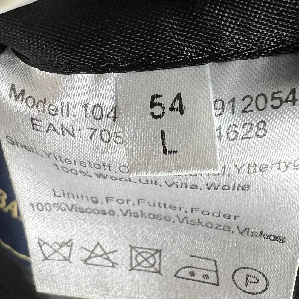 Batistini mens size